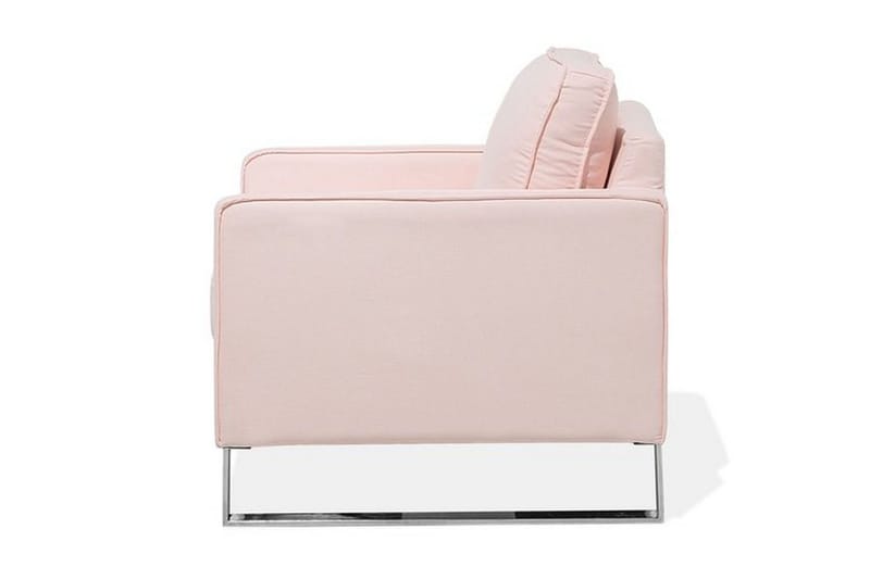 Vind Moderne Lenestol i Stoff - Rosa - Møbler - Stoler & lenestoler - Lenestoler