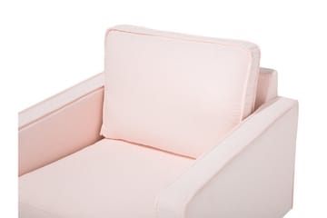 Vind Moderne Lenestol i Stoff - Rosa - Møbler - Stoler & lenestoler - Lenestoler