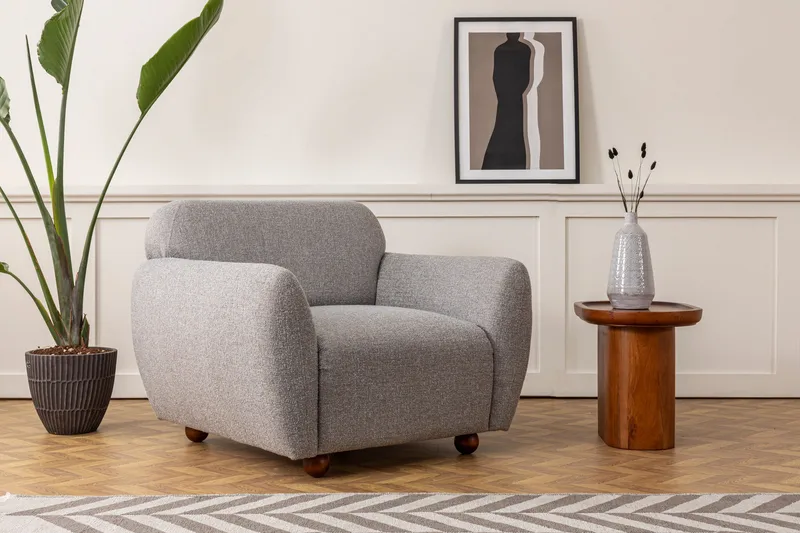 Whitecliffs Lenestol, Lys grå