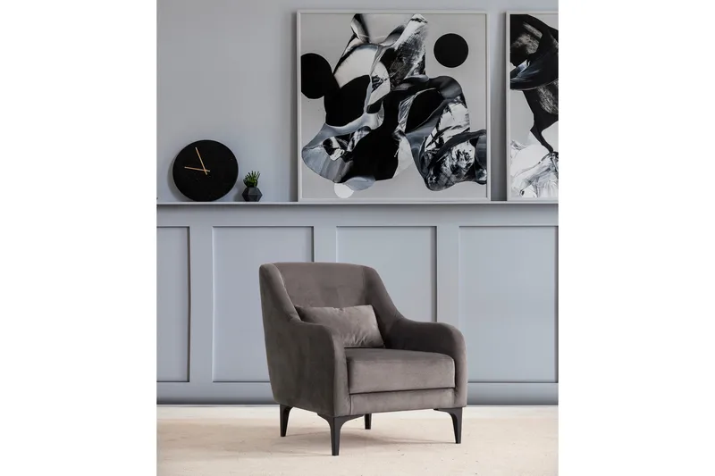 Winskill Lenestol - Antrasitt - Møbler - Stoler & lenestoler - Lenestoler