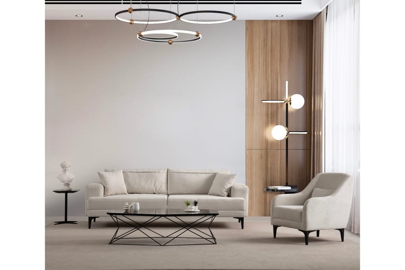 Winskill Lenestol - Ecru - Møbler - Stoler & lenestoler - Lenestoler