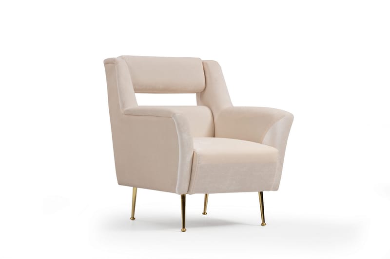 Wonthaggi Lenestol - Beige - Møbler - Stoler & lenestoler - Lenestoler