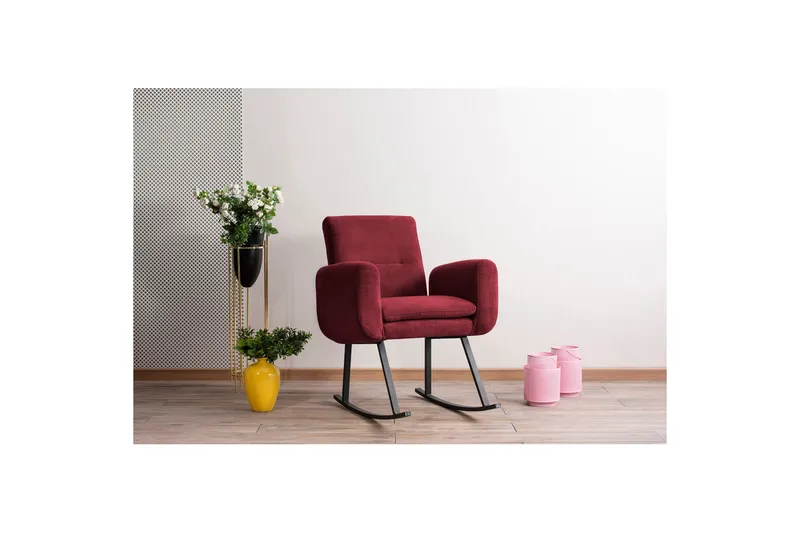 Wyndham Huskelenestol - Maroon - Møbler - Stoler & lenestoler - Lenestoler