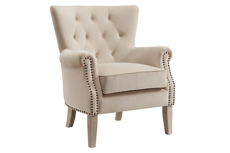 Wynn Lenestol Beige - Dorel Home - Møbler - Stoler & lenestoler - Lenestoler