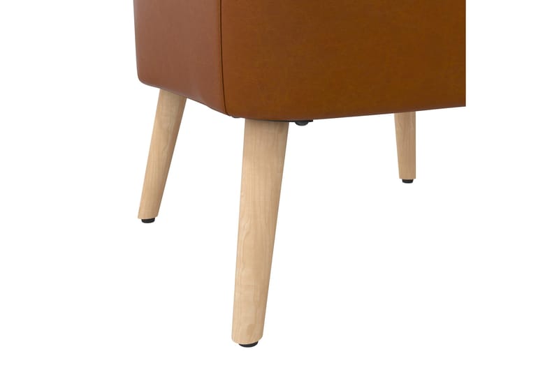 Wynn Lenestol Brun - Dorel Home - Møbler - Stoler & lenestoler - Lenestoler