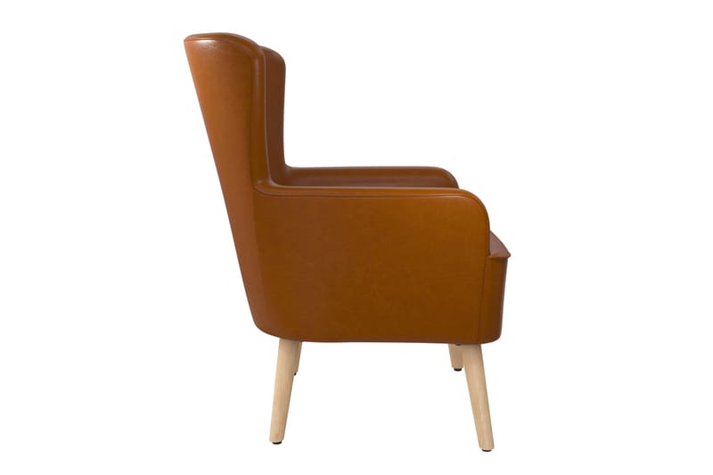 Wynn Lenestol Brun - Dorel Home - Møbler - Stoler & lenestoler - Lenestoler