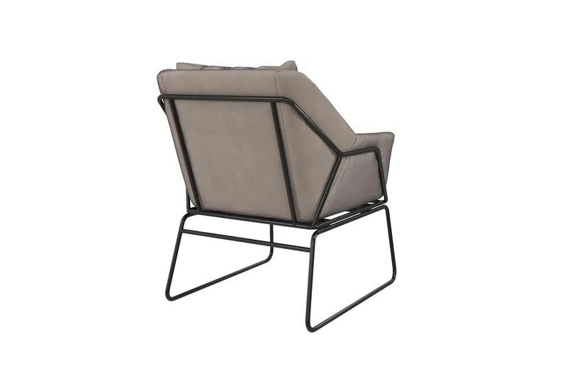 Yianni Lenestol - Grå - Møbler - Stoler & lenestoler - Lenestoler