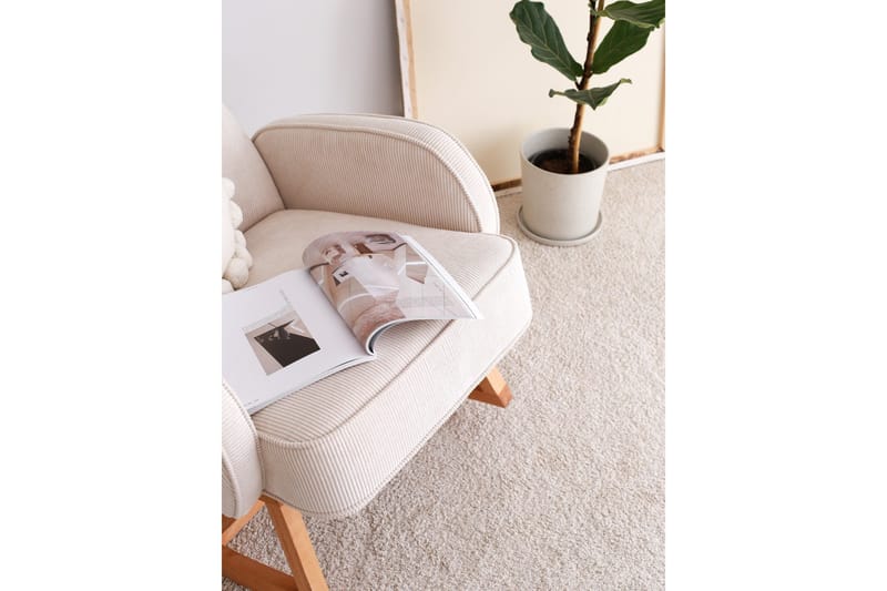 Yoko Lenestol - Hvit - Møbler - Stoler & lenestoler - Gyngestoler