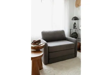 Zalven Sovelenestol - Grå - Møbler - Sofaer - Sovesofaer