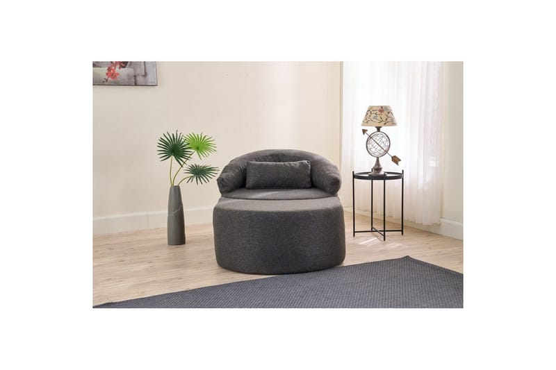Zevon Sovelenestol - Antrasitt - Møbler - Sofaer - Sovesofaer