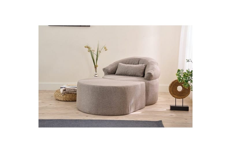 Zevon Sovelenestol - Brun - Møbler - Sofaer - Sovesofaer