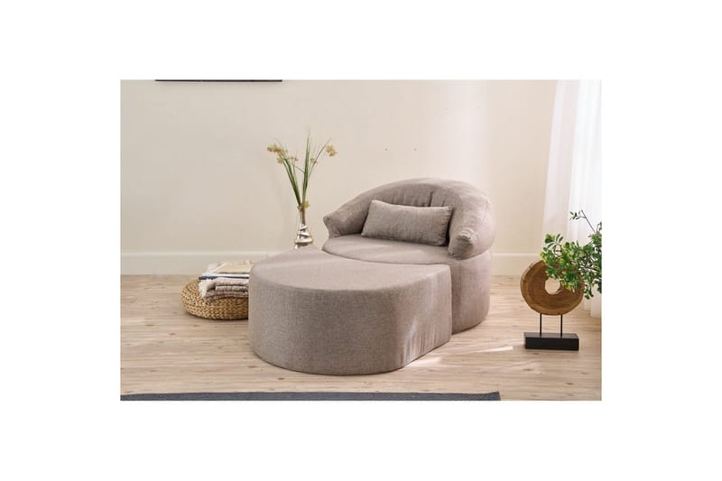 Zevon Sovelenestol - Brun - Møbler - Sofaer - Sovesofaer