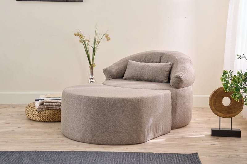 Zevon Sovelenestol - Brun - Møbler - Sofaer - Sovesofaer
