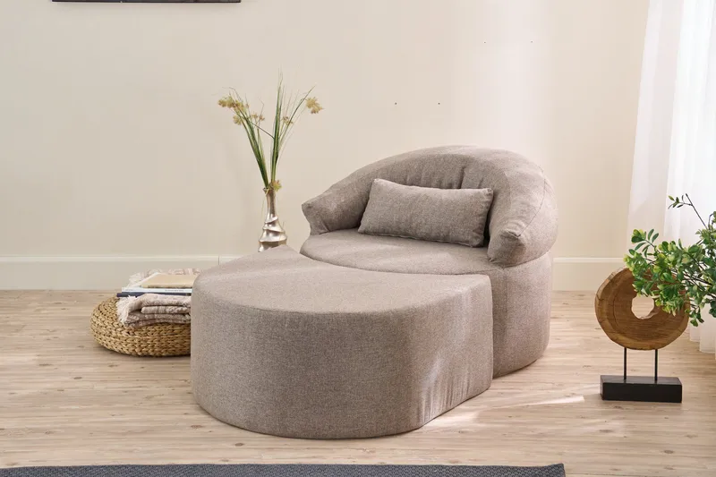 Zevon Sovelenestol - Brun - Møbler - Sofaer - Sovesofaer