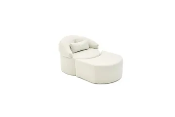 Zevon Sovelenestol - Krem - Møbler - Sofaer - Sovesofaer