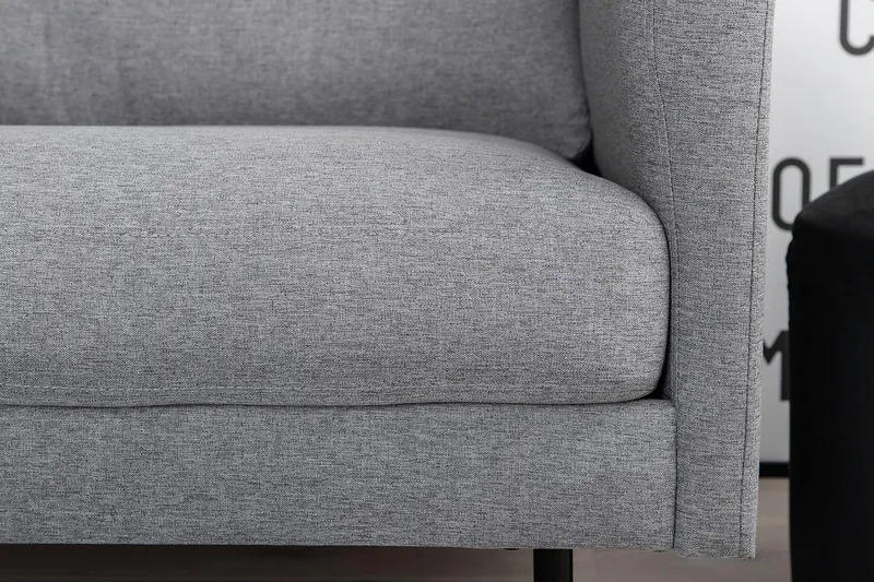 Zoom Lenestol - Grå - Møbler - Stoler & lenestoler - Lenestoler