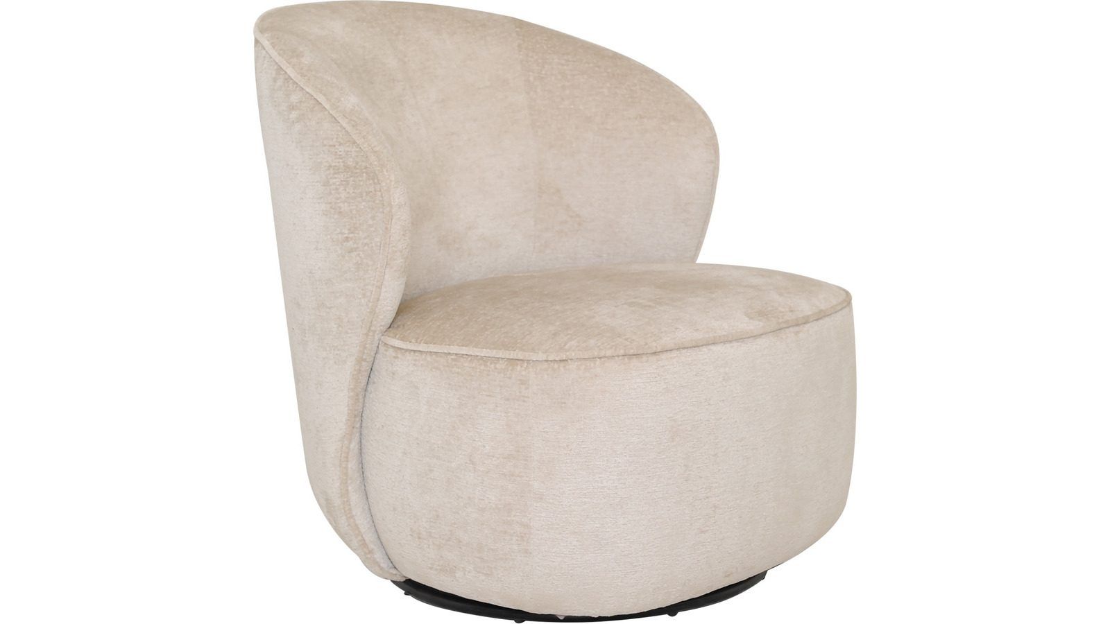 Zorevi lenestol med svingfunksjon i stoff - Beige