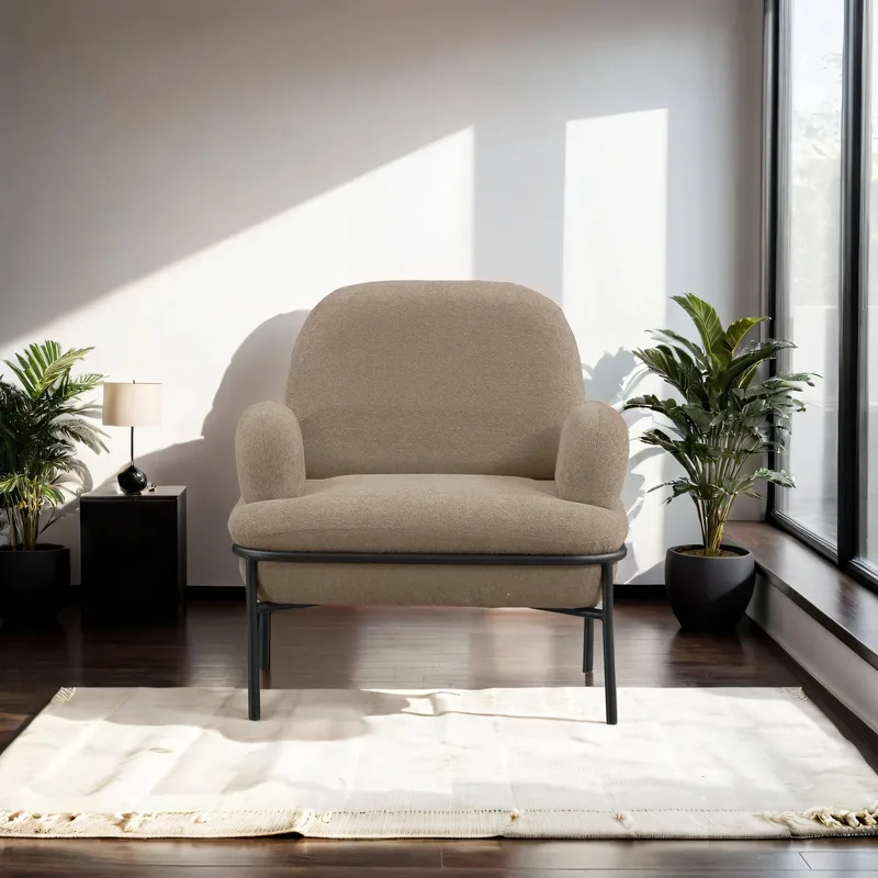 Zyricus lenestol Teddy - Cappuccino - Møbler - Stoler & lenestoler - Lenestoler