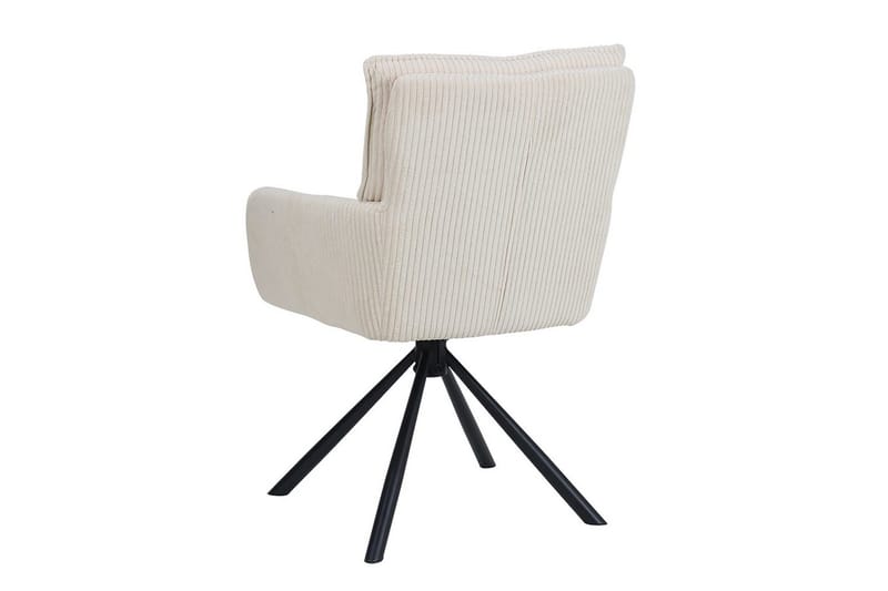 Les Karmstol - Hvit - Møbler - Stoler & lenestoler - Spisestuestoler & kjøkkenstoler