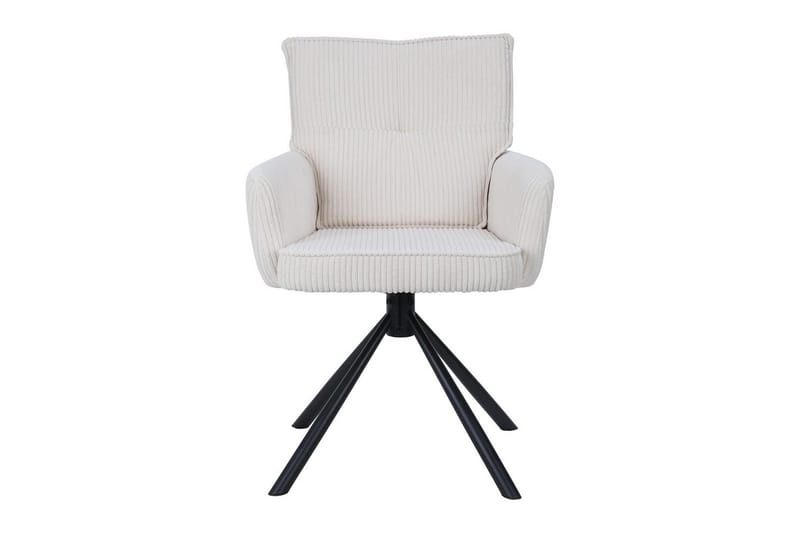 Les Karmstol - Hvit - Møbler - Stoler & lenestoler - Spisestuestoler & kjøkkenstoler