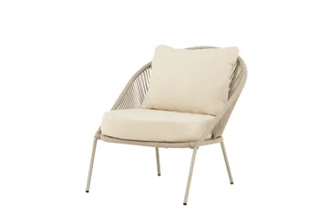 Lindos lenestol utendørs - Beige - Hagemøbler - Loungemøbler - Loungestol ute