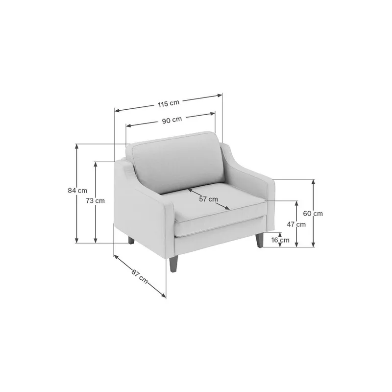 Lorvas Lenestol - Rød - Møbler - Stoler & lenestoler - Lenestoler