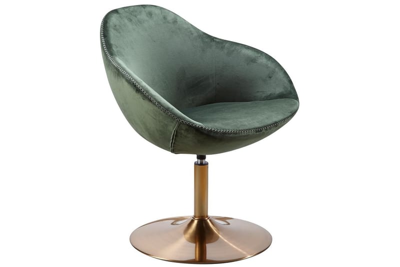 Lounge & Cocktail Stol Wohnling Siran Fløyels Polstret Industriell - Møbler - Stoler & lenestoler - Lenestoler