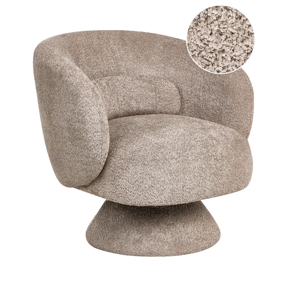 Loungefåtölj Beige -