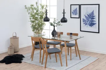 Luetta Spisestol - Grå - Møbler - Stoler & lenestoler - Spisestuestoler & kjøkkenstoler