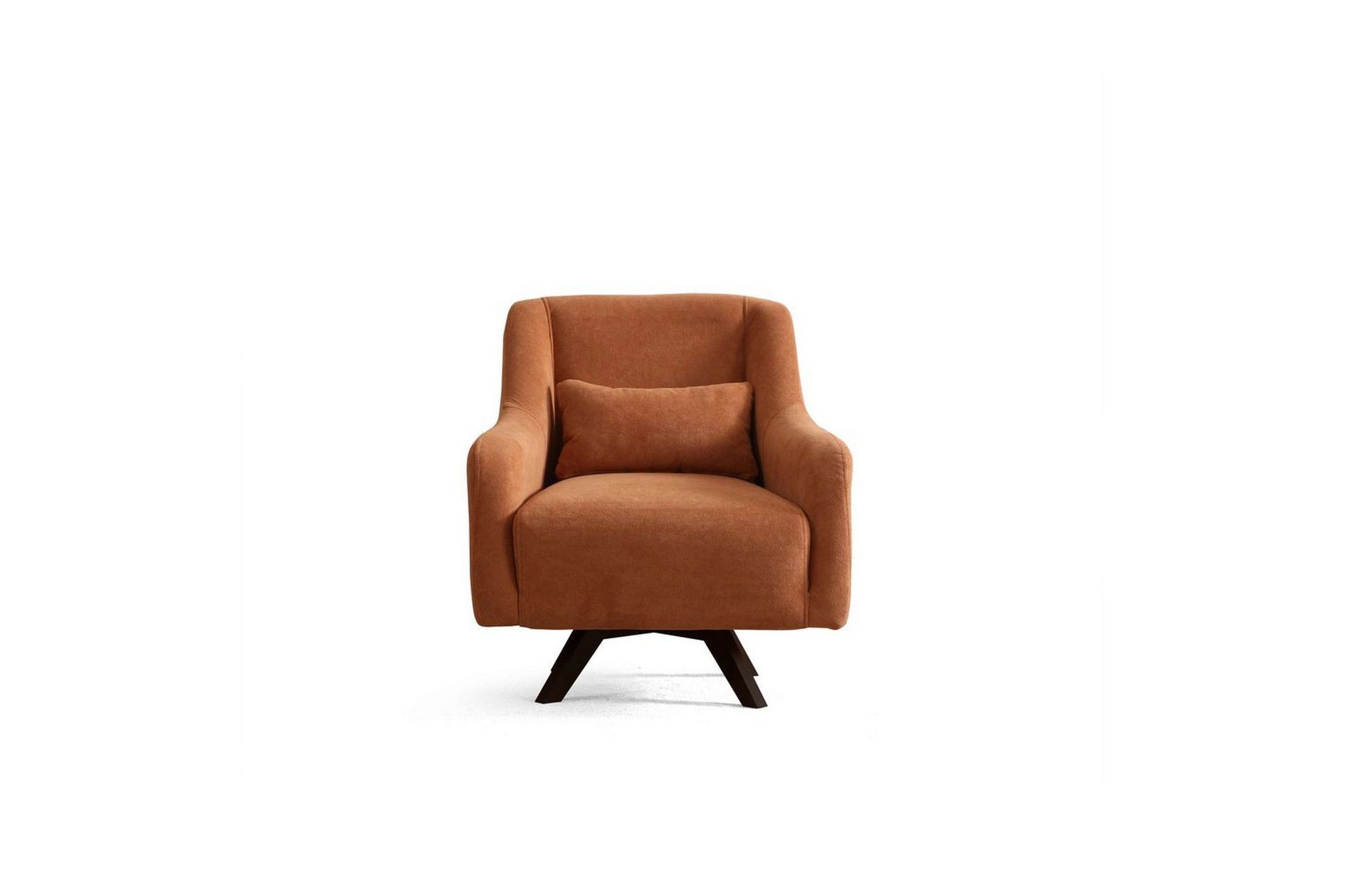 Malkiat Lounge lenestol - Oransje/Svart