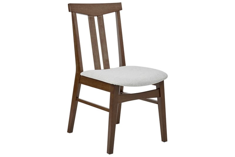 Matsalsstol Beliani Avalon set om 2 Ljus Trä-Beige Light grey - Møbler - Stoler & lenestoler - Spisestuestoler & kjøkkenstoler