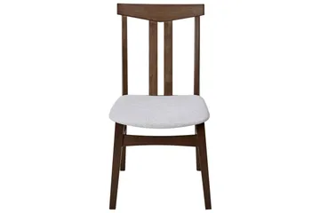 Matsalsstol Beliani Avalon set om 2 Ljus Trä-Beige Light grey - Møbler - Stoler & lenestoler - Spisestuestoler & kjøkkenstoler