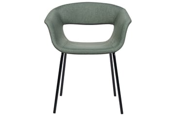 Matsalsstol Beliani Elma set om 2 Blå-Svart Dark green - Møbler - Stoler & lenestoler - Spisestuestoler & kjøkkenstoler