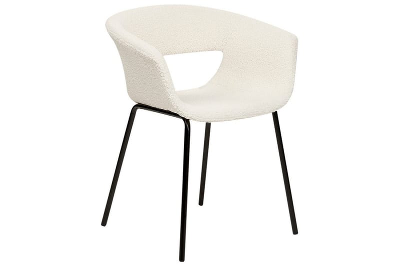 Matsalsstol Beliani Elma set om 2 Blå-Svart Off White - Møbler - Stoler & lenestoler - Spisestuestoler & kjøkkenstoler