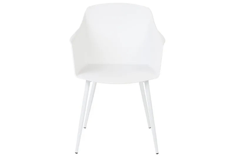 Matsalsstol Beliani Fonda set om 2 White - Møbler - Stoler & lenestoler - Spisestuestoler & kjøkkenstoler