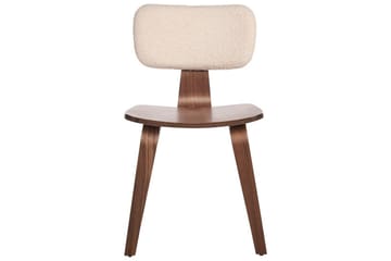 Matsalsstol Beliani Lucinda set om 2 Beige-Ljust Trä Ljusbeige VALUE_MISSING_2 - Møbler - Stoler & lenestoler - Spisestuestoler & kjøkkenstoler