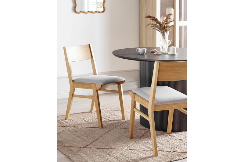 Matstol Light grey - Møbler - Stoler & lenestoler - Spisestuestoler & kjøkkenstoler