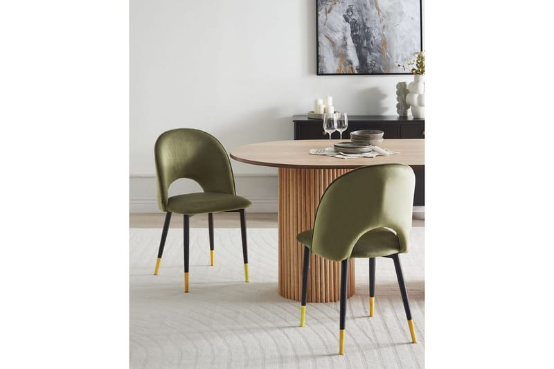 Matstol Olive green - Møbler - Stoler & lenestoler - Spisestuestoler & kjøkkenstoler