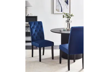 Matstol utan armstöd Dark blue - Møbler - Stoler & lenestoler - Spisestuestoler & kjøkkenstoler