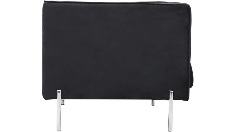 Mehara lenestol i fløyel - Svart - Møbler - Stoler & lenestoler - Lenestoler