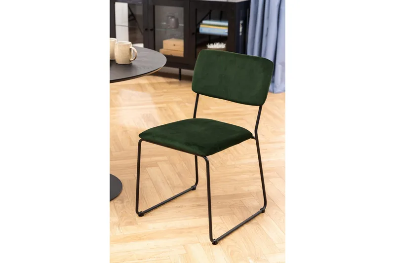 Memora Spisestol - Grønn - Møbler - Stoler & lenestoler - Spisestuestoler & kjøkkenstoler