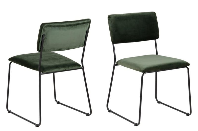 Memora Spisestol - Grønn - Møbler - Stoler & lenestoler - Spisestuestoler & kjøkkenstoler