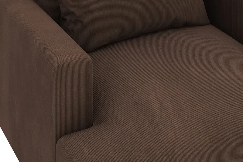 Menard Stor Lenestol Manchester - Brun - Møbler - Stoler & lenestoler - Lenestoler