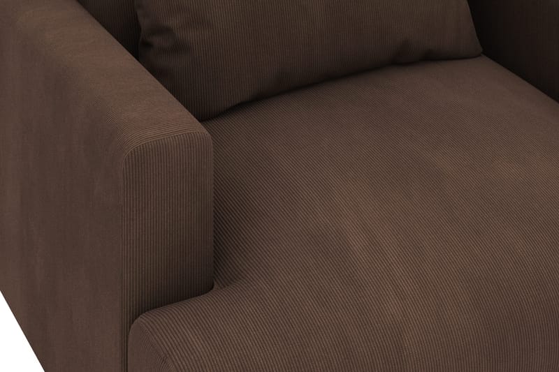 Menard Stor Lenestol Manchester - Brun - Møbler - Stoler & lenestoler - Lenestoler