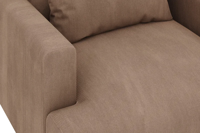 Menard Stor Lenestol Manchester - Brun - Møbler - Stoler & lenestoler - Lenestoler