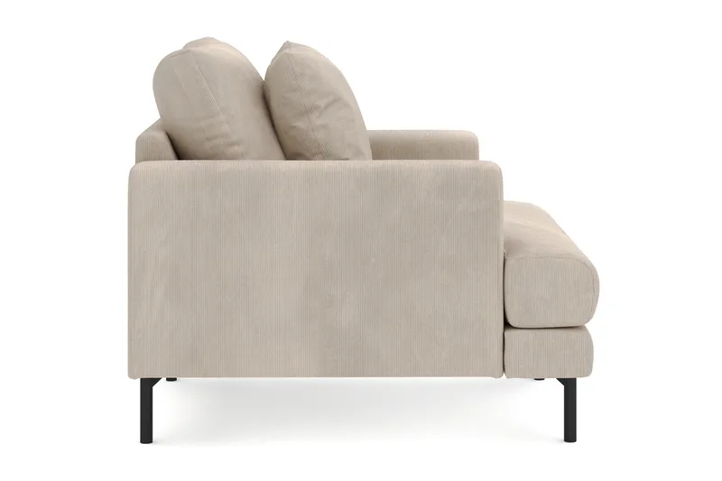 Menard Stor Lenestol Manchester - Greige - Møbler - Stoler & lenestoler - Lenestoler