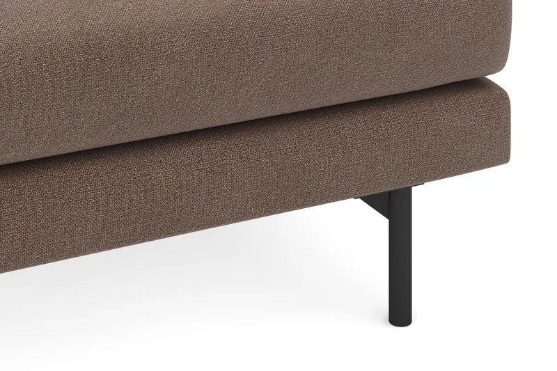 Menard Stor Lenestol Stoff - Brun - Møbler - Stoler & lenestoler - Lenestoler