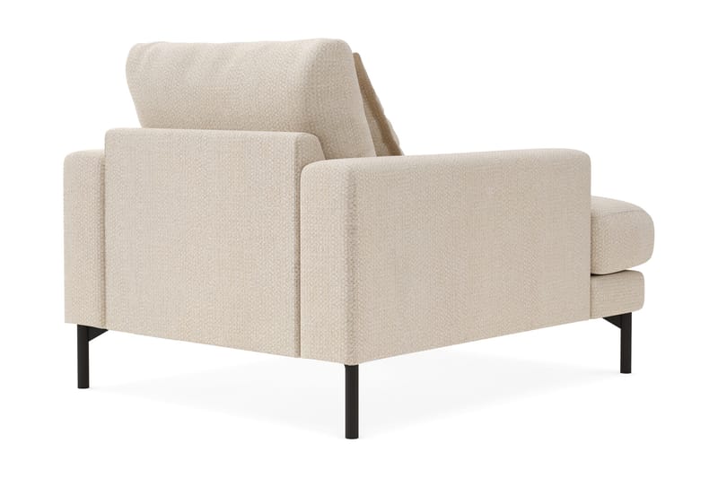 Menard Premium Lænestol i Chenille - Lys Beige - Møbler - Stoler & lenestoler - Lenestoler