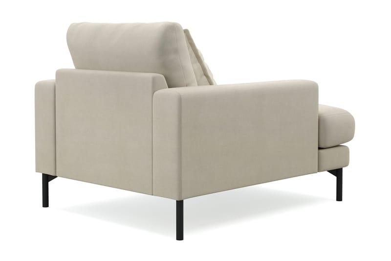 Menard Premium lenestol i stoff - Beige - Møbler - Stoler & lenestoler - Lenestoler
