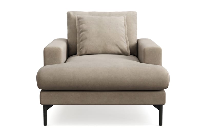 Menard Premium lenestol i stoff, Brun